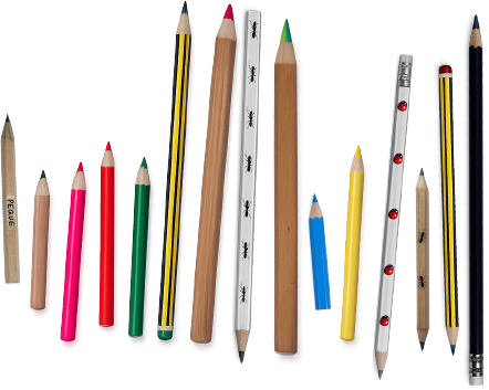 Dibujos de maricuela con varios lápices