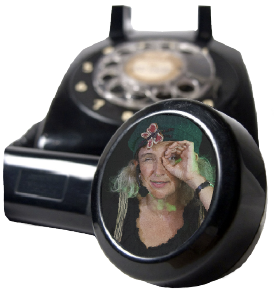 Dibujo teléfono contacto