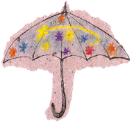 Dibujo paraguas Maricuela